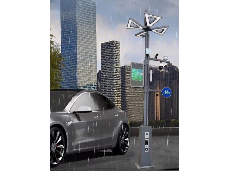 Smart Lamp Post AC EV Charger