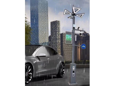 Smart Lamp Post AC EV Charger